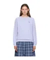 Acne Studios Long-sleeved Sweater In Blue