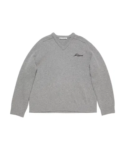 Acne Studios Fn Mn Knit000577 Clothing In Gray