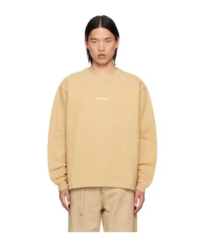 Acne Studios Long-sleeved Sweater In Nude