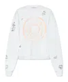 Acne Studios Long-sleeved Sweater In White