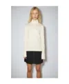Acne Studios Long-sleeved Sweater In White