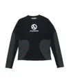 Acne Studios Long Sleeve T-shirt Logo In Black