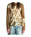 Acne Studios Long-sleeved T-shirt In Multicolor
