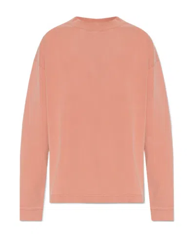 Acne Studios Long Sleeved T-shirt In Pink