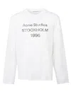 Acne Studios Long-sleeved T-shirt In White