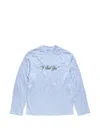 Acne Studios Long-sleeves T-shirt In Blue