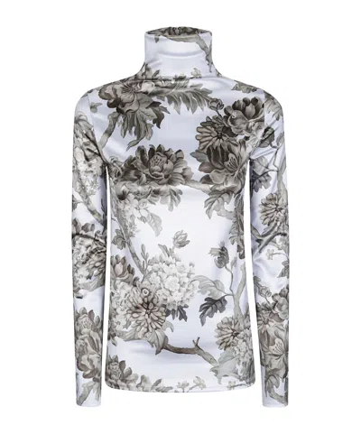 Acne Studios Long-sleeve Turtleneck Top In Multi