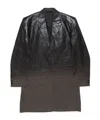 Acne Studios Long-sleeved Coat In Black