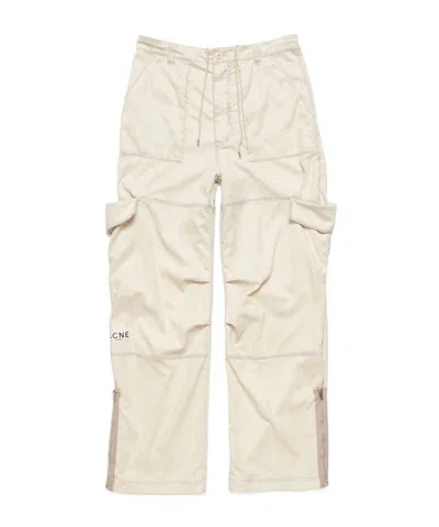 Acne Studios Loose-fit Cargo Pants In White