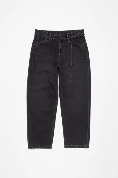Acne Studios Loose Fit Jeans - 1991 Toj In Black