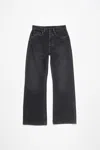 Acne Studios Loose Fit Jeans - 2021f In Black