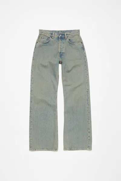 Acne Studios Loose Fit Jeans - 2021f In Blue,beige