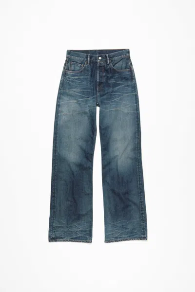 Acne Studios Loose Fit Jeans - 2021f In Blue