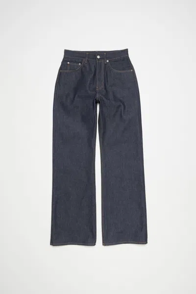 Acne Studios Loose Fit Jeans - 2021m In Indigo Blue