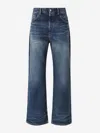 Acne Studios 2021m Broadway Denim Jeans In Worn Effect