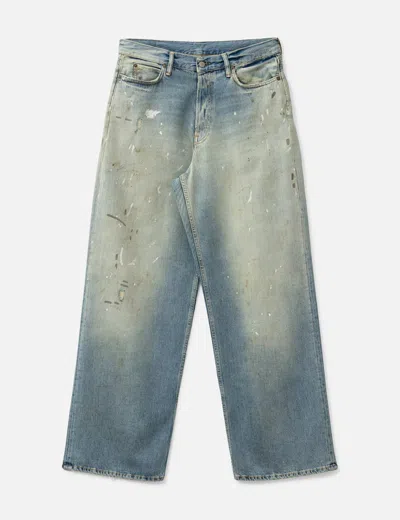 Acne Studios Loose Fit Jeans 1981 In Blue