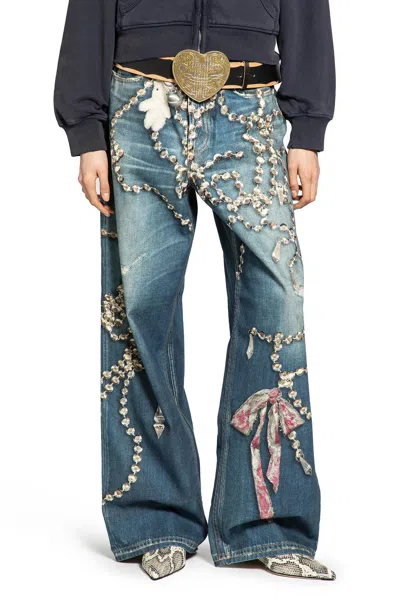 Acne Studios Loose Fit Jeans 1981 In Blue