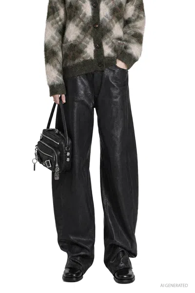Acne Studios Loose Fit Jeans 2006 In Black