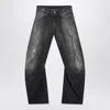 Acne Studios Loose Fit Denim Trousers 2006f A00515co R 900 In Gray