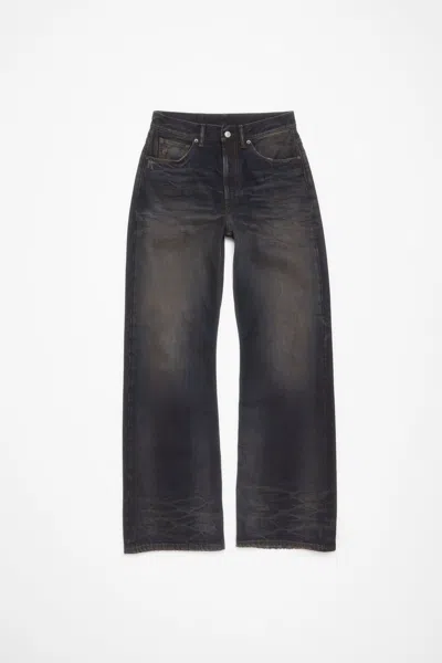 Acne Studios Loose Fit Jeans - 2021m In Dark Blue