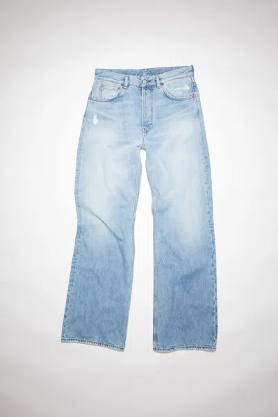 Acne Studios Loose Fit Jeans - 2021 In Hellblau
