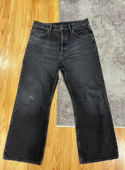 Pre-owned Acne Studios Loose Fit Jeans 2021m Vintage Black