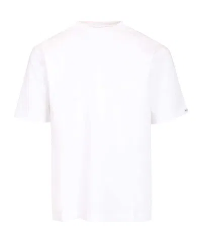 Acne Studios Loose-fit Logo T-shirt In White