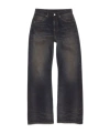 Acne Studios 2021f High-rise Loose-fit Jeans In Black