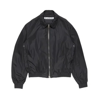 Pre-owned Acne Studios Loose Fit Zip Up Jacket 'black' | Men's Size 46