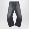 Acne Studios Loose-fitting Black Washed Jeans