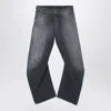 Acne Studios Loose-fitting Black Washed Jeans