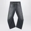Acne Studios Loose-fitting Black Washed Jeans Women