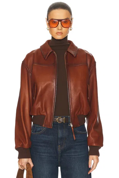 ACNE STUDIOS LOROMA LEATHER JACKET