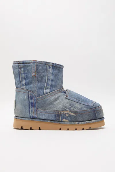 ACNE STUDIOS LOW BOOTS PRINTED LEATHER
