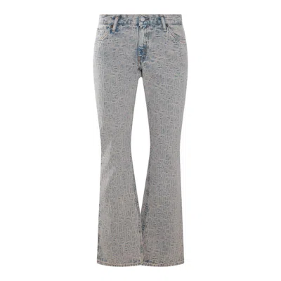 ACNE STUDIOS LOW-RISE FLARED JEANS