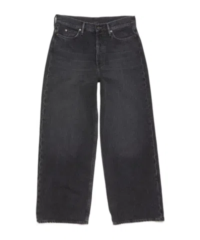 ACNE STUDIOS LOW-RISE WIDE-LEG JEANS