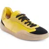 Acne Studios Low Top Sneaker In Yellow/ Black