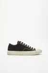 Acne Studios Low Top Sneakers In Black,off White