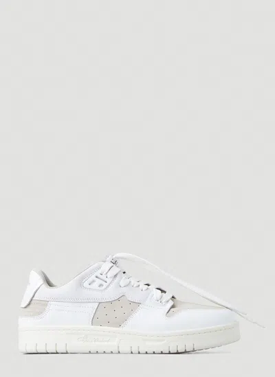 Acne Studios Low Top Trainers In White
