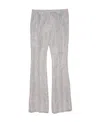 Acne Studios Low-waisted Checked Trousers In Gray