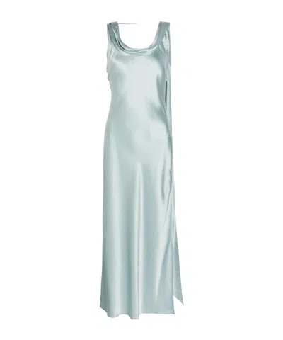 Acne Studios Low-back Dress In Green