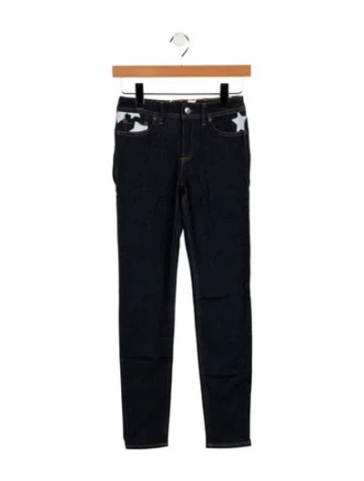 Pre-owned Acne Studios Low-rise Skinny Leg Jeans In Blue