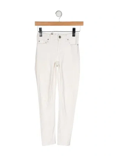 Pre-owned Acne Studios Low-rise Skinny Leg Jeans In Neutral