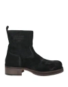 Acne Studios Man Ankle Boots Black Size 9 Leather In Black
