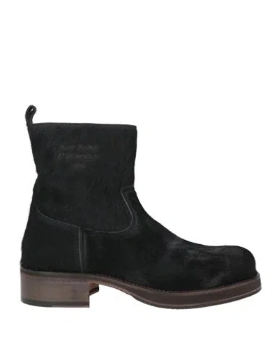 Acne Studios Man Ankle Boots Black Size 9 Leather