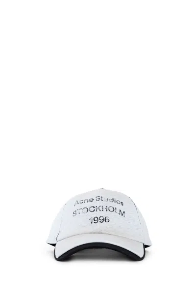 Acne Studios Man Black&white Hats