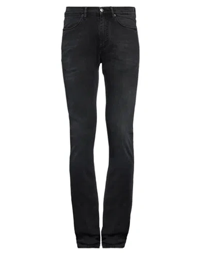 Acne Studios Man Jeans Steel Grey Size 29 Cotton, Polyester, Elastane