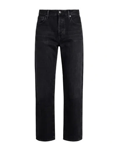 Acne Studios Man Jeans Black Size 33 Organic Cotton