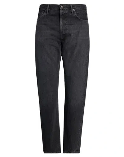 Acne Studios Man Jeans Black Size 34w-32l Cotton