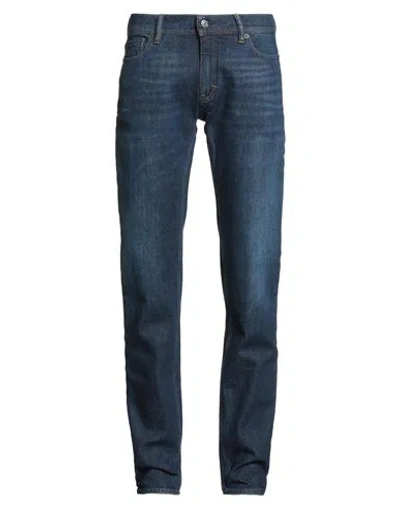 Acne Studios Man Jeans Blue Size 30w-32l Cotton, Elastane